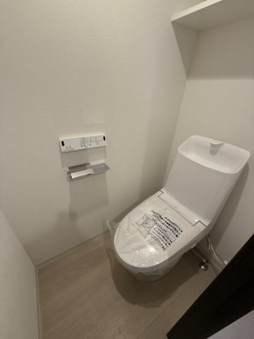 調布市上石原１丁目の賃貸マンションのトイレ