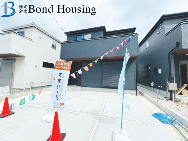 全8棟　4号地　駐車２台　SIC付　西区竜が岡1丁目　新築戸建の洋室