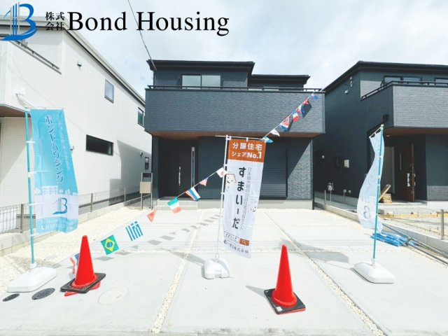 全8棟　4号地　駐車２台　SIC付　西区竜が岡1丁目　新築戸建の洋室