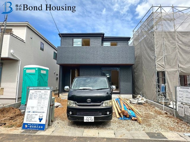 全8棟　4号地　駐車２台　SIC付　西区竜が岡1丁目　新築戸建の外観