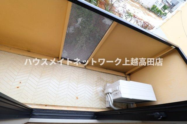 ロイヤルあけぼの Ａ/Ｂのバルコニー|バルコニー（参考同型205号室室内写真）