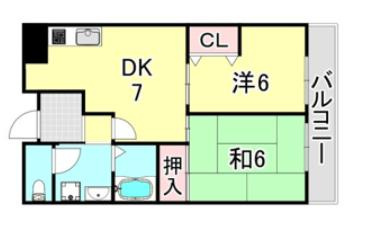 サウサリートコウベの間取り