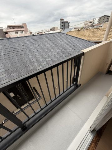 ラッフィナート海運町のバルコニー