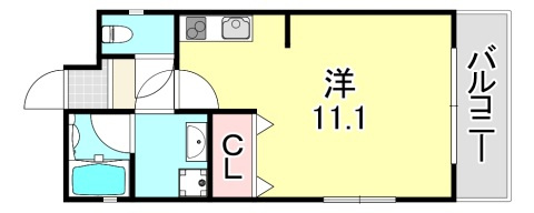 アールヴィラージュの間取り
