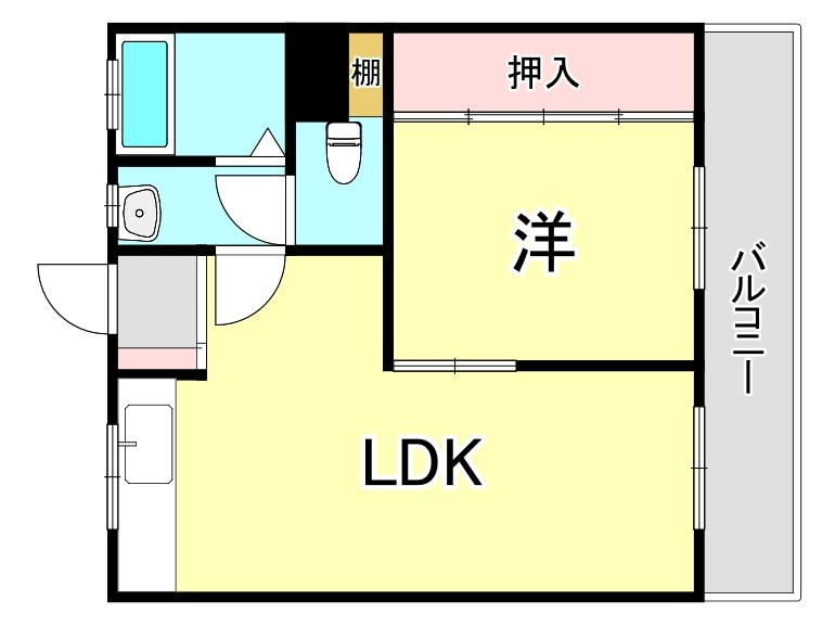 高島グリーンハイツの間取り