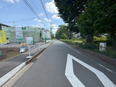 【前面道路含む現地写真】 | 立川市幸町5丁目　売地　【全2区画】