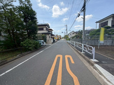 【前面道路含む現地写真】 | 立川市幸町5丁目　売地　【全2区画】