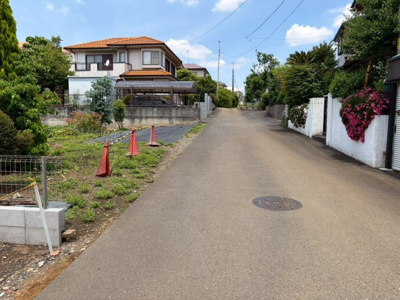 【前面道路含む現地写真】 | 立川市幸町5丁目　売地　【全2区画】