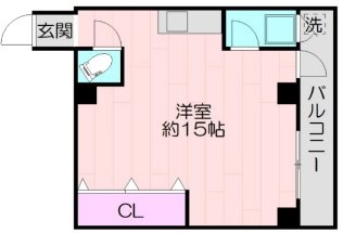 エルパラッツォ新神戸の間取り