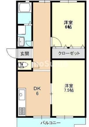 ユメノサニーハイツの間取り