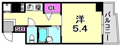 ソレイユ・ド元町の間取り