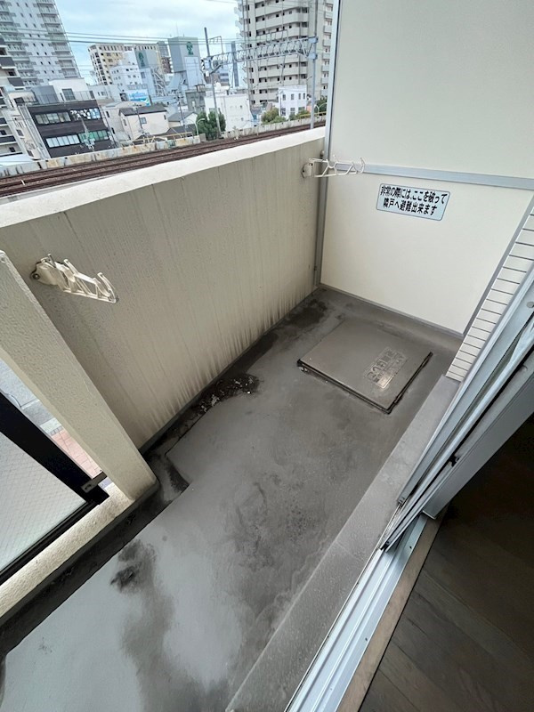 ソレイユ・ド元町のバルコニー