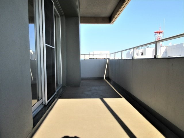 テングッド渡辺通のバルコニー