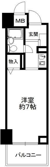 ヴェルドール王子公園の間取り