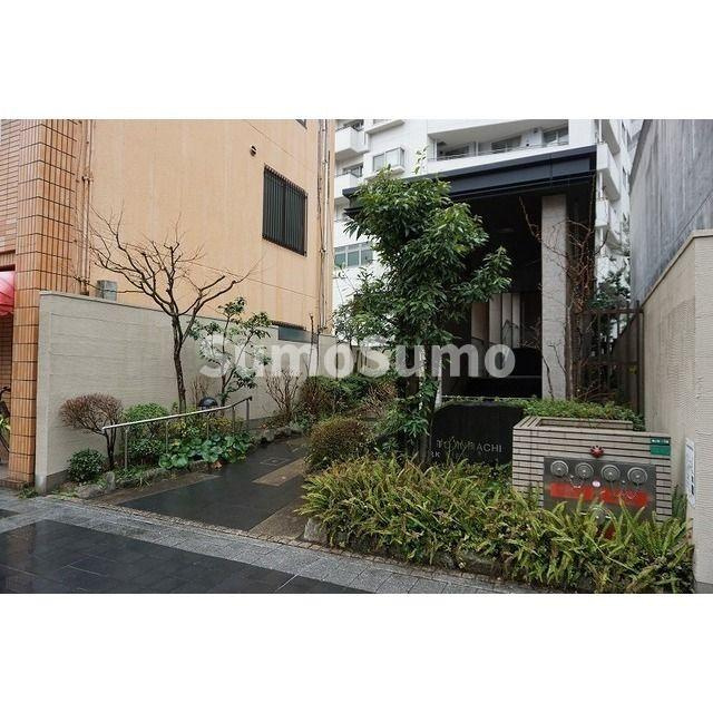 コスモ唐人町パークビューのエントランス