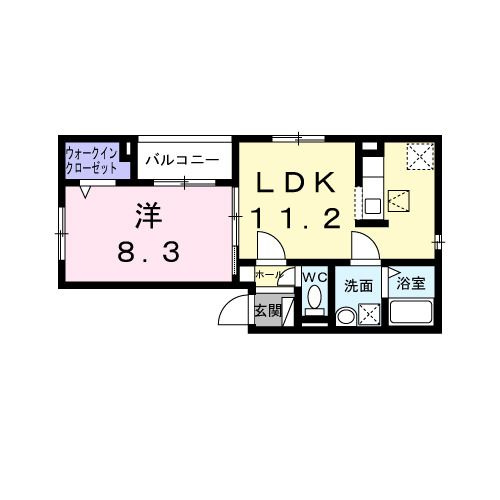 ヒカルサ尼崎栗山町の間取り