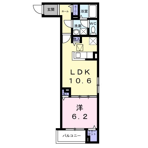 ヒカルサ尼崎栗山町の間取り