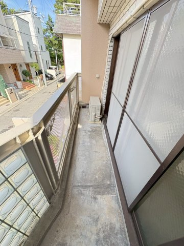 サンパレス21 南夙川のバルコニー