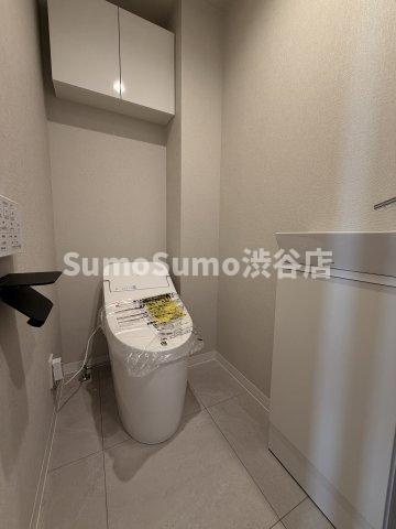 ルフィット神宮北参道のトイレ|トイレもきれいです
