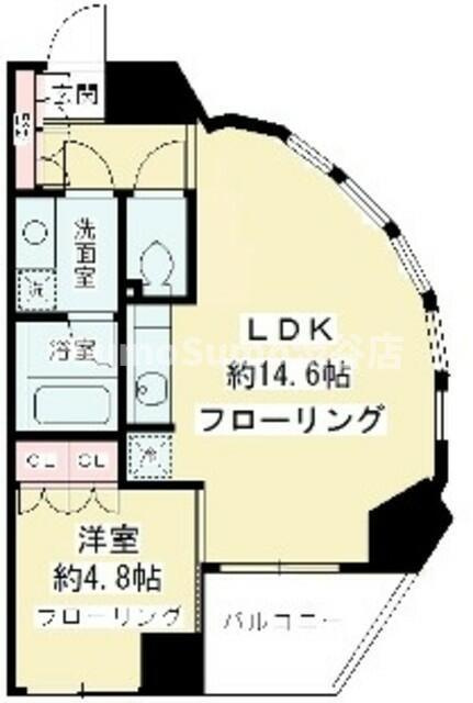 ルフィット神宮北参道の間取り