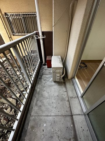 ファミール錦水のバルコニー