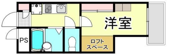 レオパレスル・コントワールⅡの間取り
