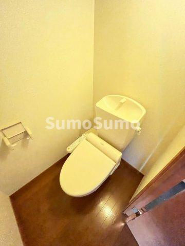 レオパレスオーキッドⅡのトイレ|落ち着いたトイレです