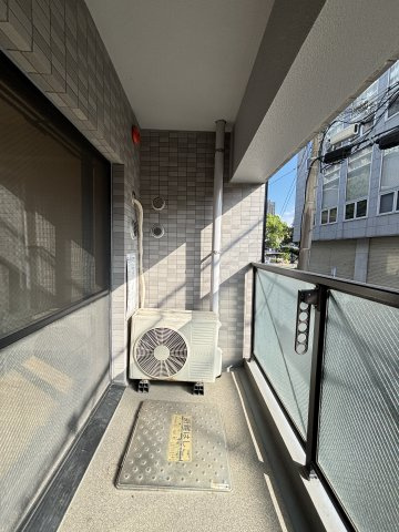 サクラ・フォーレスト西新のバルコニー