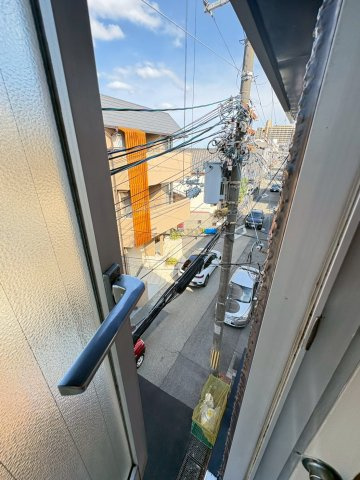 29ハイツのバルコニー