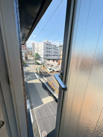 29ハイツのバルコニー