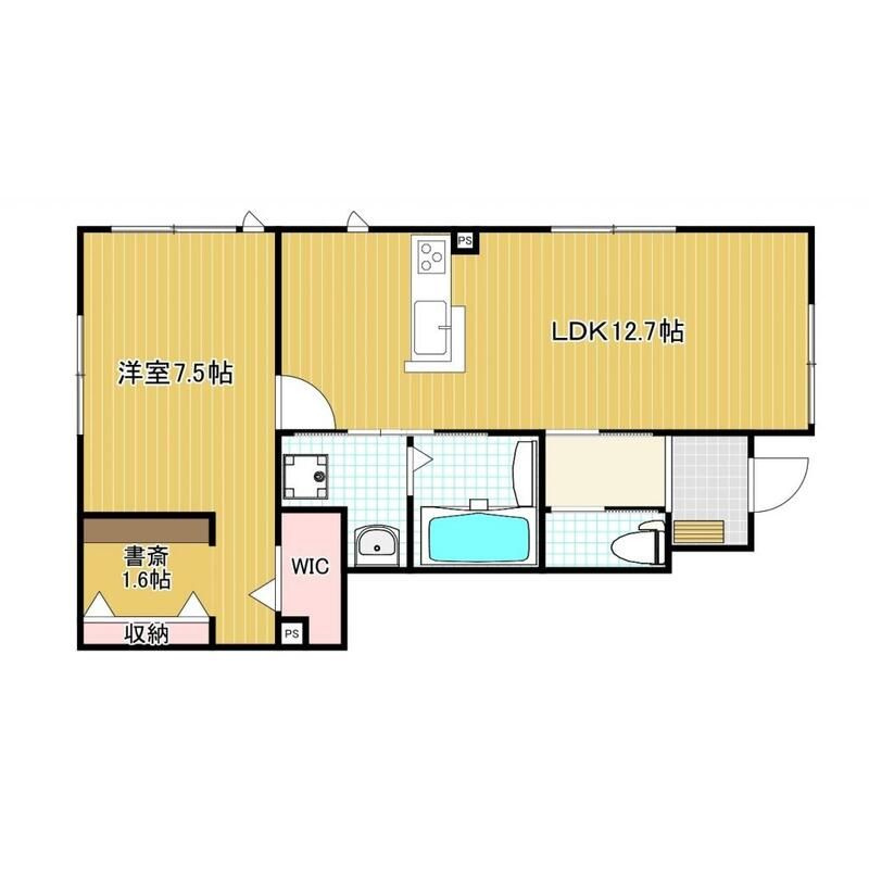 ラディエンス逆瀬川の間取り