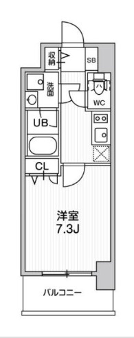 La Douceur九条の間取り