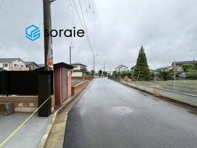 所沢市上新井2丁目　全1棟　新築戸建　LOVEING HOMEの前面道路含む現地写真|6/25　撮影