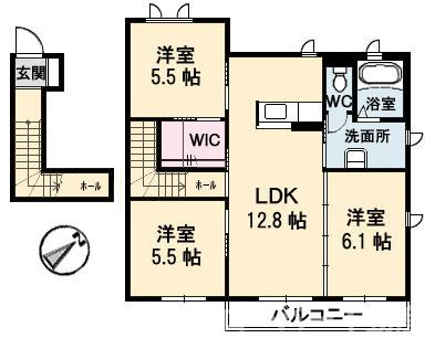 コスモコートの間取り