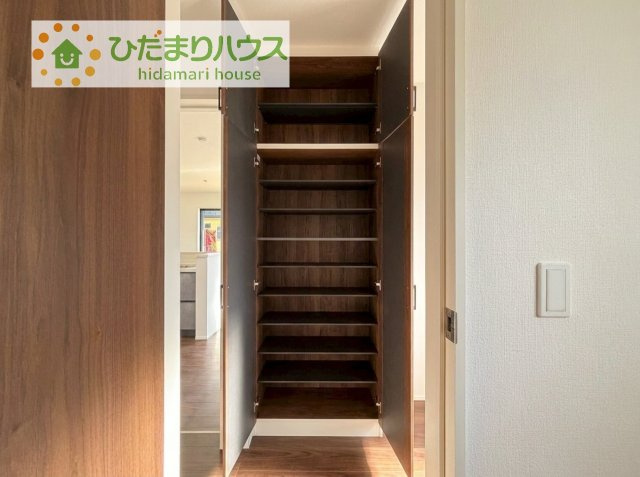 【収納】 | 龍ケ崎市久保台2丁目第1期　新築戸建　1号棟 | 丁度良い靴箱のサイズ♪これだけあれば家族全員の靴がしまえてスッキリ(^O^)
