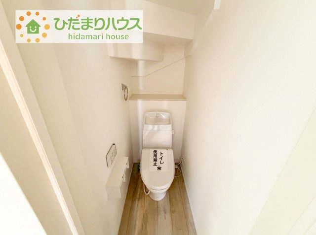 【トイレ】 | 龍ケ崎市久保台2丁目第1期　新築戸建　2号棟 | トイレは1F、2F共に完備！取り合いになることがありませんね(^^)/