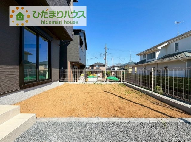 【庭】 | 龍ケ崎市久保台2丁目第1期　新築戸建　2号棟 | お子様の元気なお外遊びも、自宅のお庭なら安心ですね(^^♪
