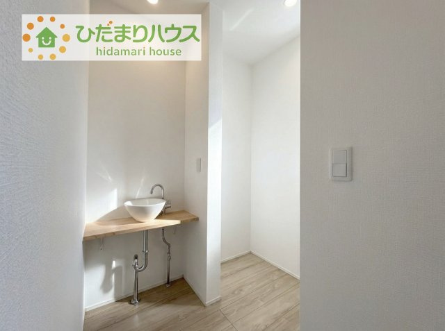 【設備】 | 龍ケ崎市久保台2丁目第1期　新築戸建　2号棟 | 2階にも洗面台があります(*^^*)