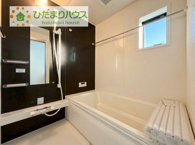 【浴室】 | 龍ケ崎市久保台2丁目第1期　新築戸建　2号棟 | 清潔感のある浴室はゆったり浸かれて日頃の忙しさから解放してくれます(^^♪