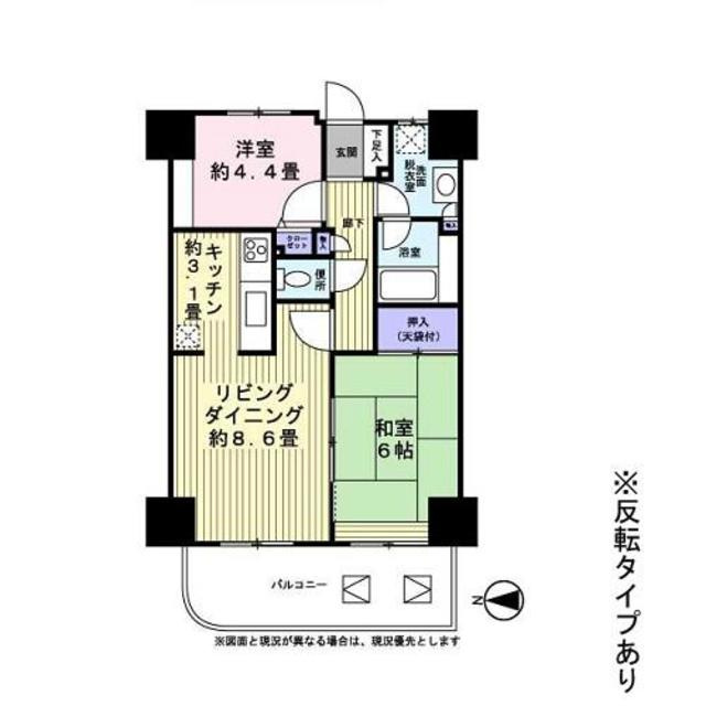 ハイホーム東青梅の間取り