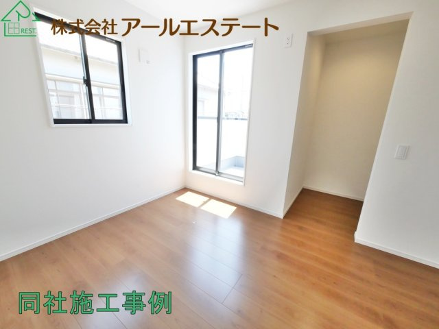 加古川市尾上町口里　　山陽電鉄「浜の宮駅」徒歩8分の寝室|同社施工事例