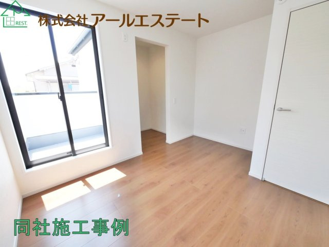加古川市尾上町口里　　山陽電鉄「浜の宮駅」徒歩8分の寝室|同社施工事例