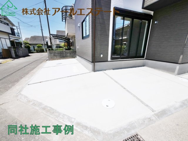 加古川市尾上町口里　　山陽電鉄「浜の宮駅」徒歩8分の駐車場|同社施工事例