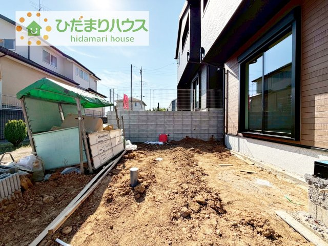 【庭】 | 龍ケ崎市久保台2丁目第1期　新築戸建　3号棟 | 家族みんなで広～いお庭でバーベキューが楽しめます(^^♪