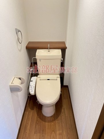 サンハイツ小森野C棟のトイレ|コンパクトで使いやすいトイレです