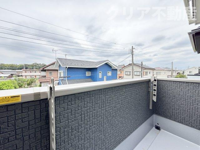 【バルコニー】 | 玉村町斉田第2期新築2号棟　☆LDKエアコン付☆354沿い