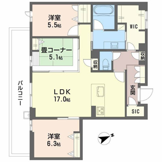 【間取り】 | アルテーヌ浜寺元町