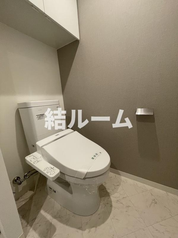 板橋区仲宿の賃貸マンションのトイレ