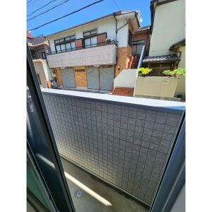 カーサアージョのバルコニー