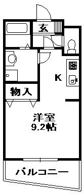 【間取り】 | ハイトピア神戸北Ⅰ